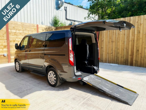 Ford Tourneo Custom  5 Seat Auto Wheelchair Accessible Disabled Access 