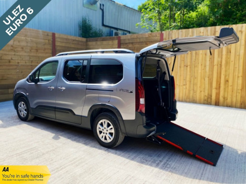 Peugeot Rifter  L2 LWB 5 Seat Auto Wheelchair Accessible Disabled 