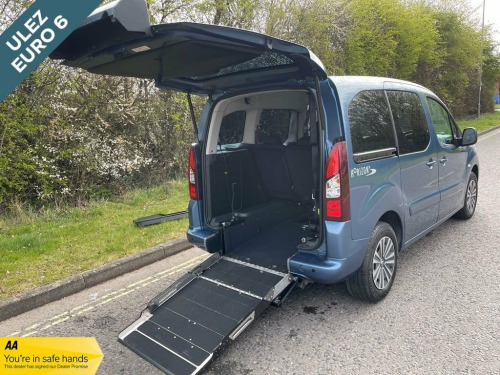 Peugeot Partner  5 Seat Auto Wheelchair Accessible Disabled Access 