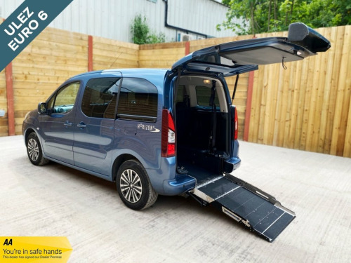 Peugeot Partner  5 Seat Auto Wheelchair Accessible Disabled Access 