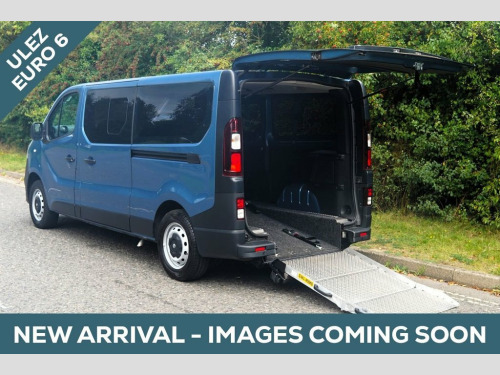 Vauxhall Vivaro  L2 LWB 3 Seat Wheelchair Accessible Disabled Acces