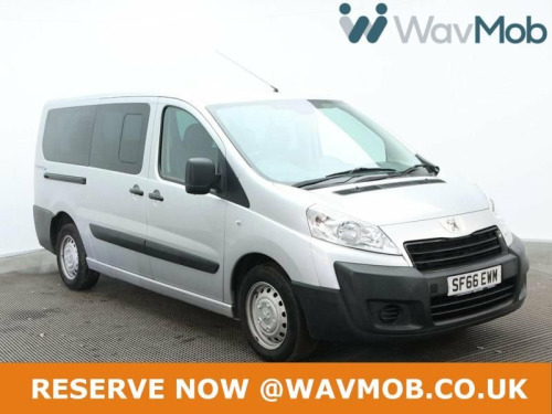 Peugeot Expert Tepee  L2 LWB 5 Seat Wheelchair Accessible Disabled Acces