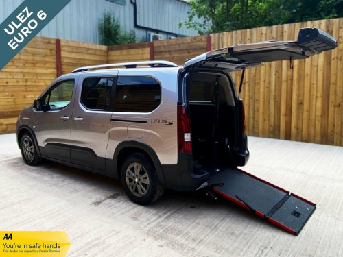 Peugeot Rifter  5 Seat Auto Wheelchair Accessible Disabled Access 