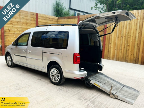 Volkswagen Caddy Maxi  4 Seat Auto Wheelchair Accessible Disabled Access 