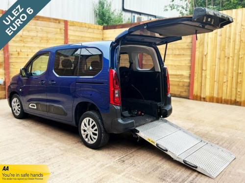 Citroen Berlingo  3 Seat Auto Wheelchair Accessible Disabled Access 