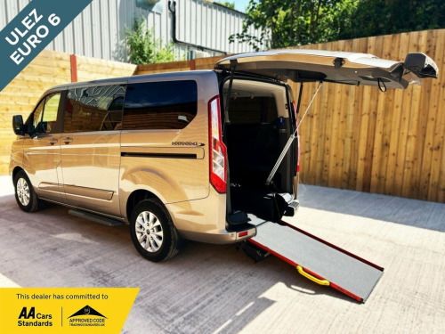 Ford Tourneo Custom  4 Seat Auto Wheelchair Accessible Disabled Access 
