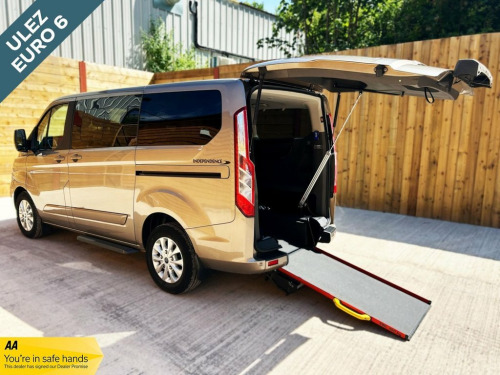 Ford Tourneo Custom  4 Seat Auto Wheelchair Accessible Disabled Access 