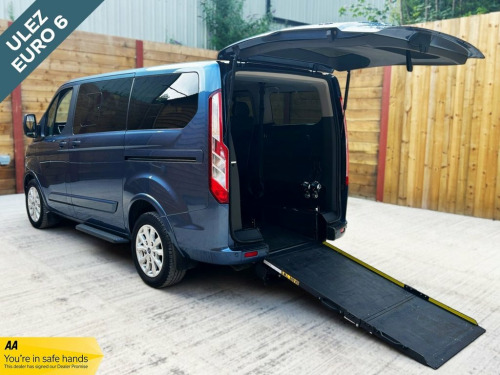Ford Tourneo Custom  5 Seat Auto Wheelchair Accessible Disabled access 