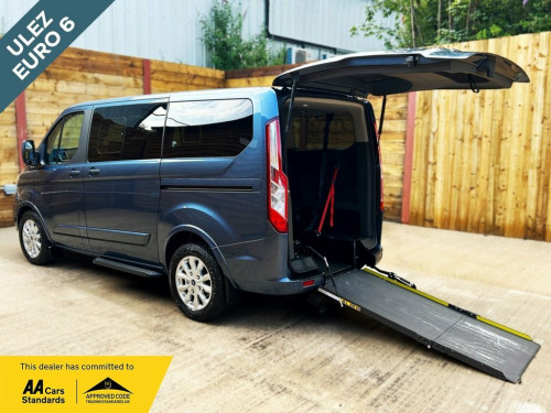 Ford Tourneo Custom  3 Seat Auto Wheelchair Accessible Disabled Access 
