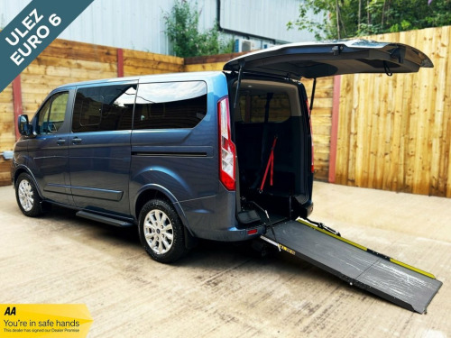 Ford Tourneo Custom  3 Seat Auto Wheelchair Accessible Disabled Access 