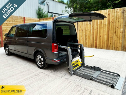Volkswagen Transporter  LWB 6 Seat Auto Wheelchair Accessible Vehicle WAV