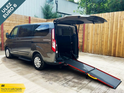 Ford Tourneo Custom  6 Seat Auto Wheelchair Accessible Disabled Access 