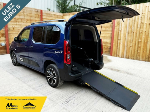 Citroen Berlingo  3 Seat Wheelchair Accessible Disabled Access Vehic