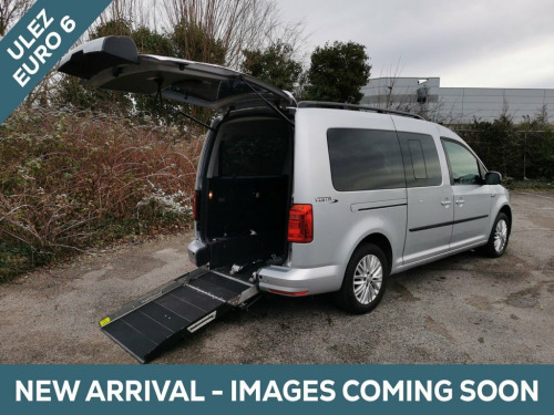 Volkswagen Caddy Maxi  5 Seat Auto Wheelchair Accessible Disabled Access 