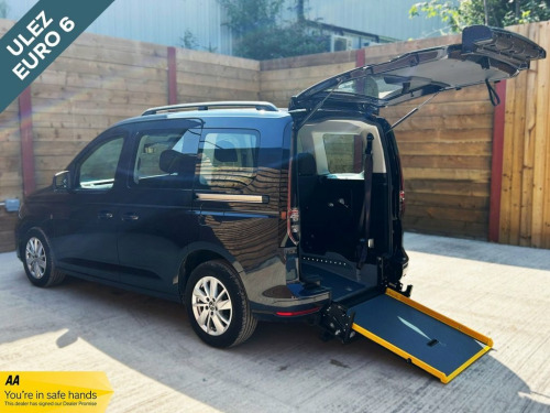 Volkswagen Caddy  5 Seat Petrol Auto Wheelchair Accessible Disabled 