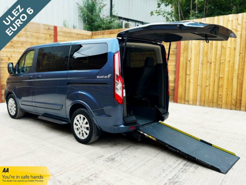 Ford Tourneo Custom  5 Seat Auto Wheelchair Accessible Disabled Access 