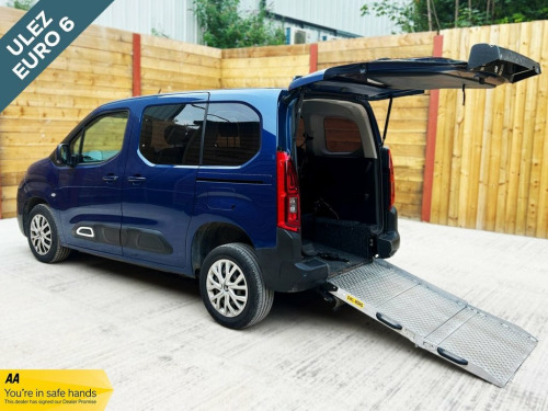 Citroen Berlingo  3 Seat Wheelchair Accessible Disabled Access Vehic