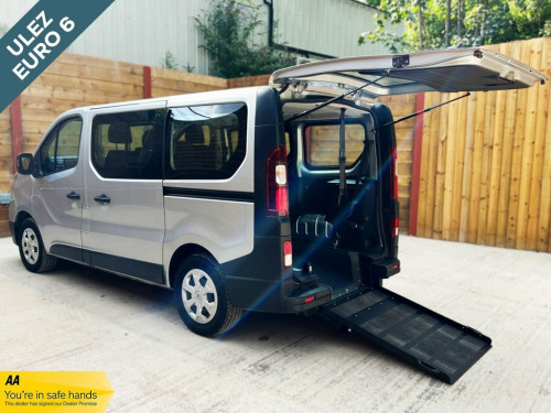 Renault Trafic  5 Seat Auto Wheelchair Accessible Disabled Access 