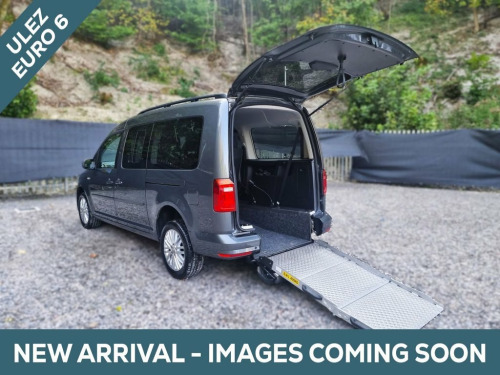 Volkswagen Caddy Maxi  4 Seat Auto Wheelchair Accessible Disabled Access 