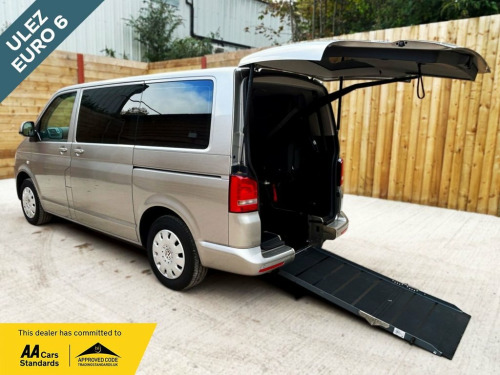 Volkswagen Transporter  4 Seat Auto Driver Transfer Wheelchair Accessible 