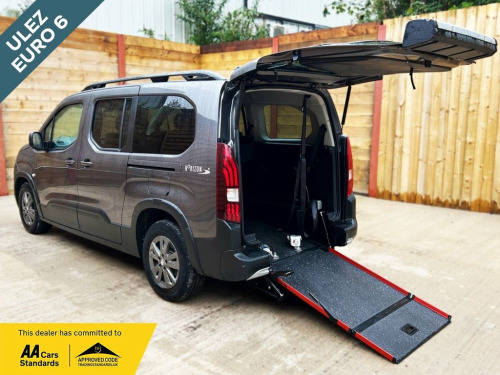 Peugeot Rifter  L2 LWB 5 Seat Auto wheelchair Accessible Disabled