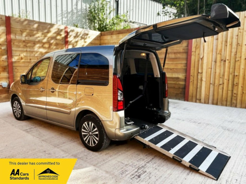 Peugeot Partner  3 Seat Automatic Wheelchair Accessible Disabled Ac
