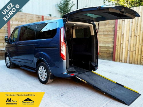 Ford Tourneo Custom  4 Seat Auto Wheelchair Accessible Disabled Access 