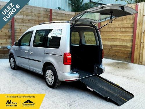 Volkswagen Caddy  3 Seat Auto Wheelchair Accessible Disabled Access 