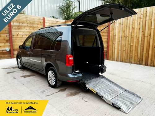 Volkswagen Caddy Maxi  4 Seat Auto Wheelchair Accessible Disabled Access 