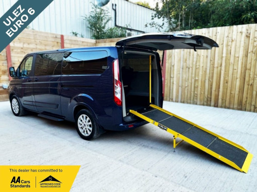 Ford Tourneo Custom  L2 LWB 8 Seat Auto Wheelchair Accessible Disabled  