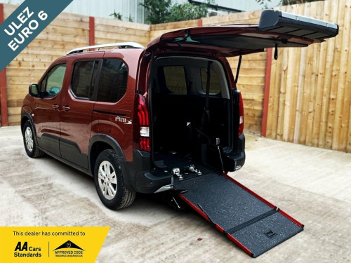 Peugeot Rifter  3 Seat Auto Wheelchair Accessible Disabled Access