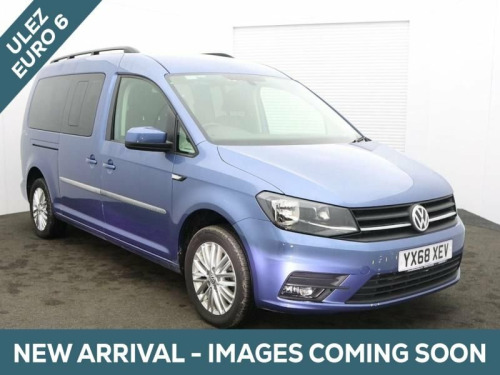 Volkswagen Caddy Maxi  5 Seat Auto Wheelchair Accessible Disabled Access 