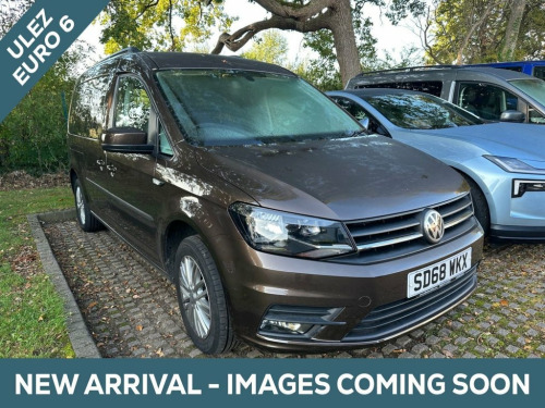 Volkswagen Caddy Maxi  5 Seat Wheelchair Accessible Disabled Access Vehic