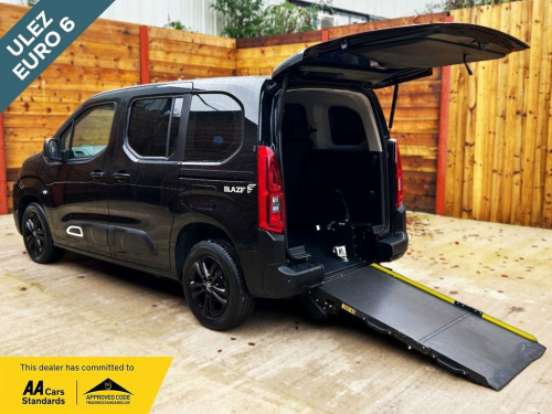 Citroen Berlingo  3 Seat Auto Wheelchair Accessible Disabled Access  