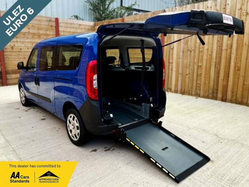Fiat Doblo  L2 LWB 5 Seat Wheelchair Accessible Disabled Acces 