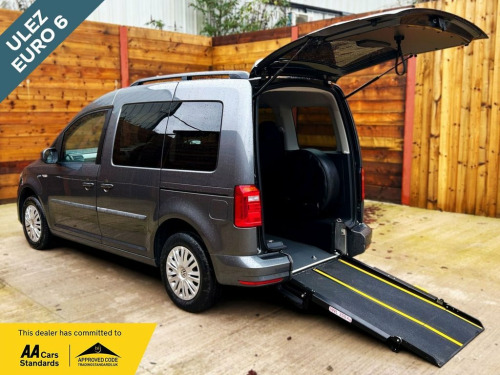 Volkswagen Caddy  4 Seat Auto Wheelchair Accessible Disabled Access 