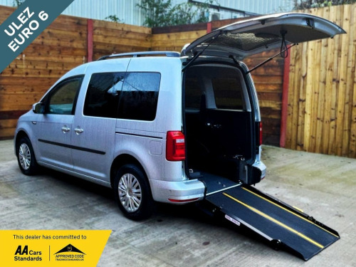 Volkswagen Caddy  3 Seat Auto Wheelchair Accessible Disabled Access 