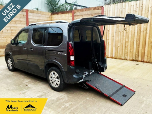 Peugeot Rifter  3 Seat Auto Wheelchair Accessible Disabled Access  