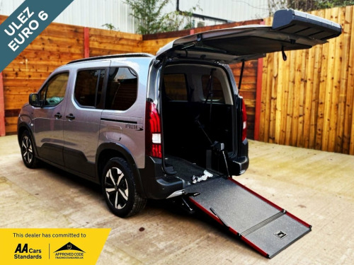 Peugeot Rifter  3 Seat Auto Wheelchair Accessible Disabled Access  
