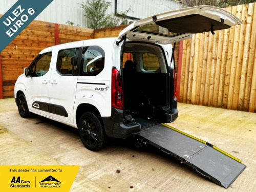 Citroen Berlingo  3 Seat Auto Wheelchair Accessible Disabled Access  