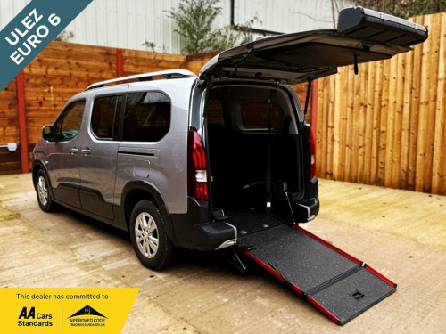 Peugeot Rifter  L2 LWB 5 Seat Wheelchair Accessible Disabled Acces 