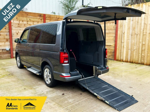 Volkswagen Transporter  4 Seat Auto Wheelchair Accessible Disabled Access  
