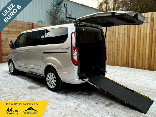 Ford Tourneo Custom  4 Seat Auto Wheelchair Accessible Disabled Access  