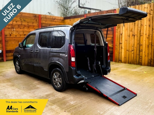 Peugeot Rifter  3 Seat Auto Wheelchair Accessible Disabled Access  