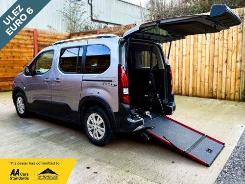 Peugeot Rifter  3 Seat Auto Wheelchair Accessible Disabled Access  