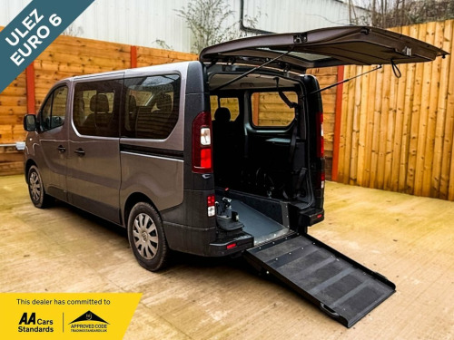 Renault Trafic  5 Seat Auto Wheelchair Accessible Disabled Access  