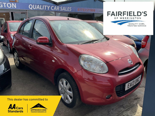 Nissan Micra  1.2 12V Acenta Hatchback 5dr Petrol CVT Euro 5 (80 ps)