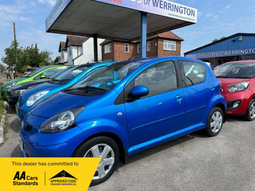 Toyota AYGO  1.0 VVT-i Blue Hatchback 5dr Petrol Manual Euro 4 (67 bhp)