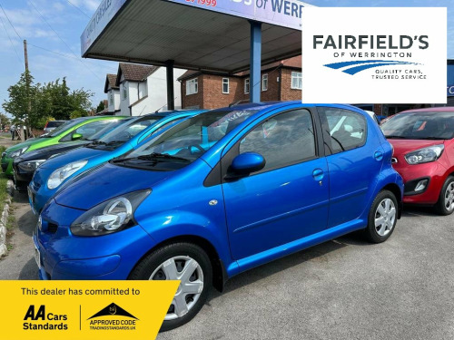 Toyota AYGO  1.0 VVT-i Blue Hatchback 5dr Petrol Manual Euro 4 (67 bhp)