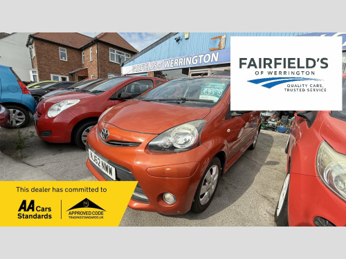 Toyota AYGO  1.0 VVT-i Fire Hatchback 5dr Petrol Manual Euro 5 (67 ps)